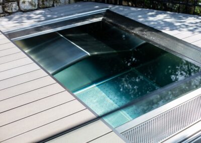 Electric enclosure for inground pools