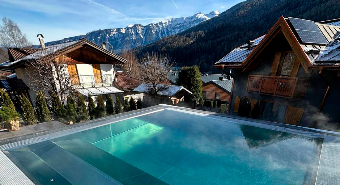 Sky Pool Dolomites View per l’Hotel Rita | H2OStyle